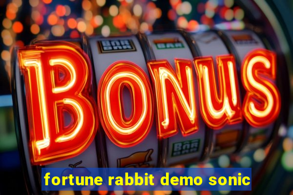 fortune rabbit demo sonic